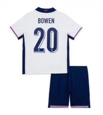 England Jarrod Bowen #20 Hemmakläder Barn EM 2024 Kortärmad (+ Korta byxor)